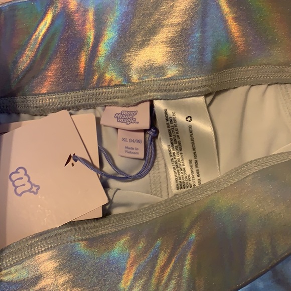 Coolest holograph biker short! - Picture 2 of 3